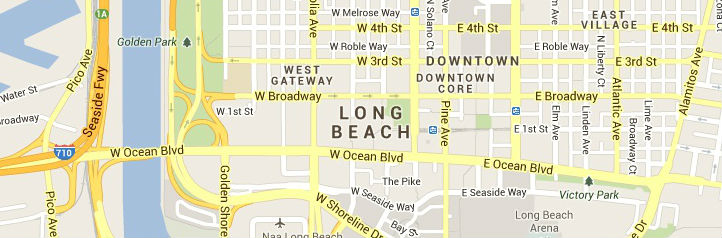Long Beach Zip Code Map